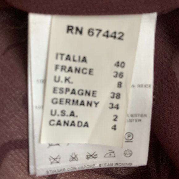 ALYSI Oversize Floral Print Dress, Size 2 - Picture 6 of 7